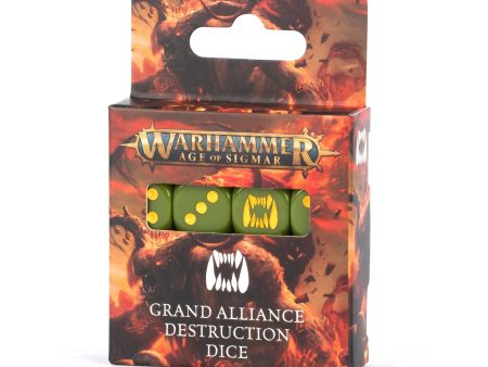 Warhammer Age of Sigmar: Grand Alliance Destruction Dice For Discount