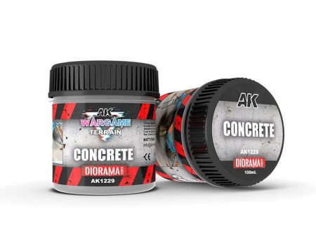 AK Interactive - Terrains - Concrete 100 ml Hot on Sale