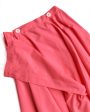 Thierry Colson Wynona Bright Pink Wrap Skirt Online now