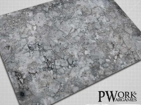 PWORK Wargames - City Ruins - Wargames Terrain Mat Online Hot Sale