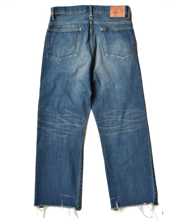 Chimala Used Dark Wash Selvedge Baggy Jeans Hot on Sale