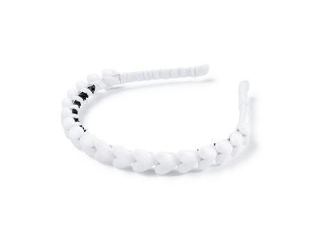 Halo Luxe Amour Heart Headband - White Discount