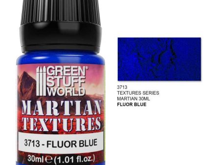 GREEN STUFF WORLD Textured Paint - Martian - Fluor Blue 30ml Fashion