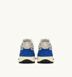 Autry Reelwind Low Sneakers in Blue Nylon and Suede Fashion