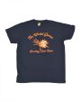 Velva Sheen Navy Bowl Graphic Tee Supply