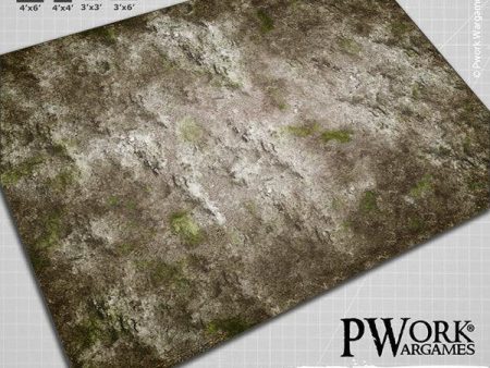 PWORK Wargames - Dust Town - Wargames Terrain Mat - Pre-Order Online Sale