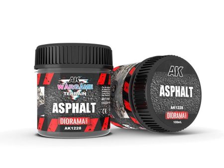 AK Interactive - Terrains - Asphalt 100 ml For Sale