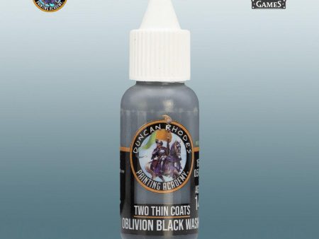 Two Thin Coats - Oblivion Black Wash 15ml Sale