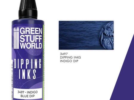 GREEN STUFF WORLD Dipping Ink - Indigo Blue Dip 60ml Supply