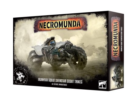 Necromunda: Ironhead Squat Svenotar Scout Trikes - Pre-Order Discount