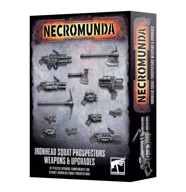 Necromunda: Squat Prospectors Weapons & Upgrades - Pre-Order Supply