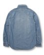 Fullcount Faded Chambray Work shirt For Discount