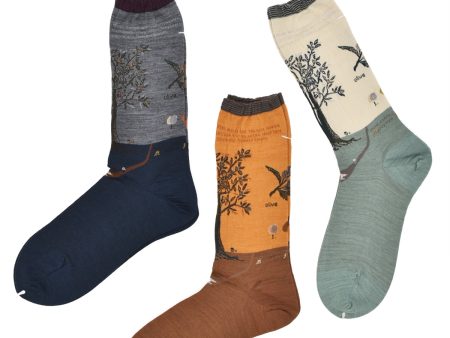 Antipast Olive Harvest Dress Socks Online Sale