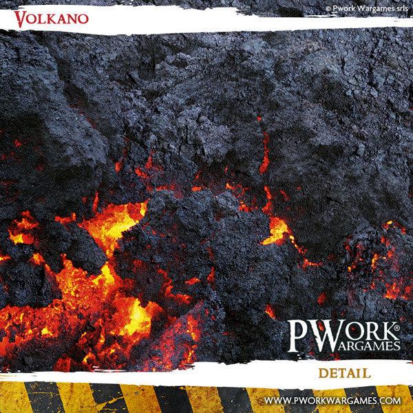 PWORK Wargames - Volkano - Wargames Terrain Mat - Pre-Order Online Sale