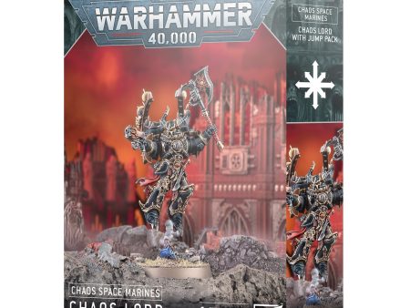 Chaos Space Marines: Chaos Lord with Jump Pack Sale