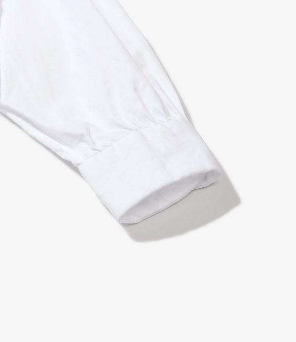 Engineered Garments Rounded Collar White Shirt Fashion