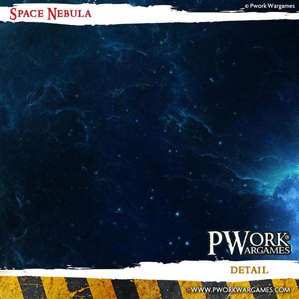 PWORK Wargames - Space Nebula - Wargames Terrain Mat - Pre-Order Online