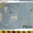 PWORK Wargames - Cyber City - Wargames Terrain Mat - Pre-Order Sale