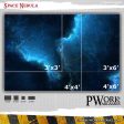 PWORK Wargames - Space Nebula - Wargames Terrain Mat - Pre-Order Online