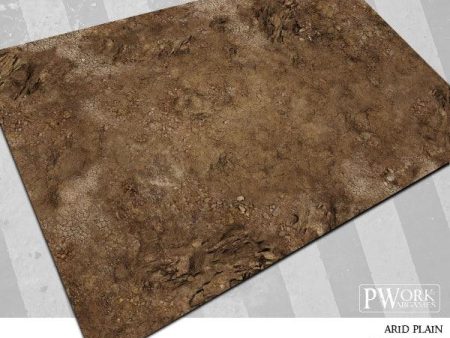 PWORK Wargames - Arid Plain - Wargames Terrain Mat Sale