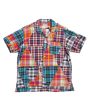 Engineered Garments Multi Patchwork Plaid Camp Shirt Sale