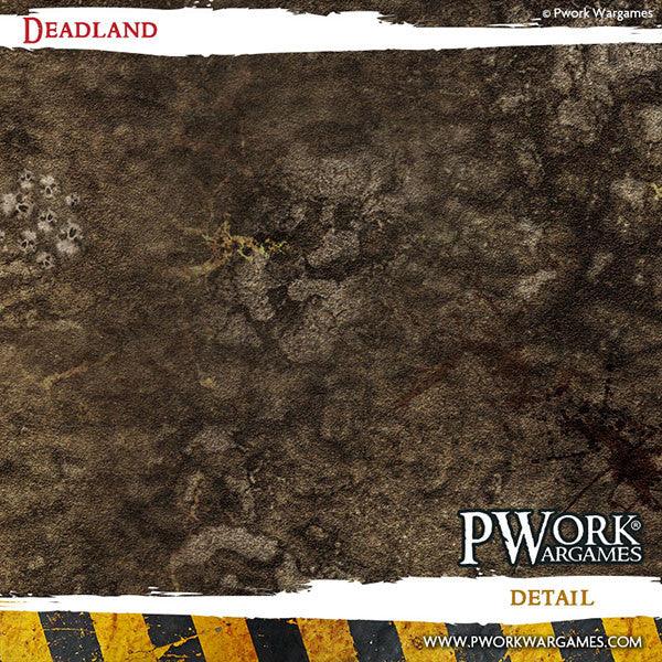 PWORK Wargames - Deadland - Wargames Terrain Mat - Pre-Order Supply