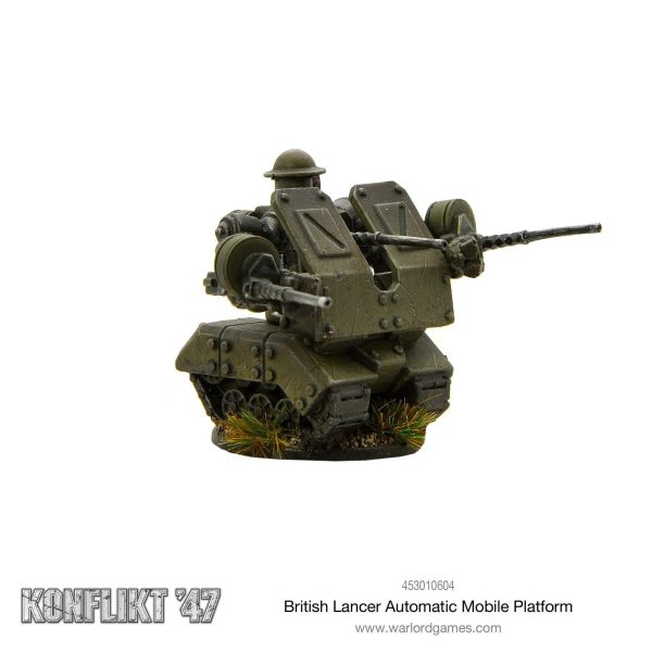 Konflikt ’47 British Lancer Automated Mobile Platform Hot on Sale