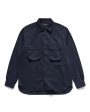 Eastlogue Dark Navy Comfy Wide Shirt Online now