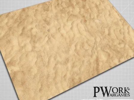 PWORK Wargames - Desert Dune - Wargames Terrain Mat Online