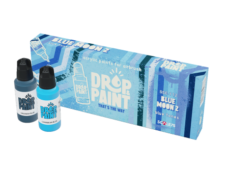 Scale 75 - Drop and Paints - Blue Moon 2 Paint Set Fashion