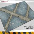 PWORK Wargames - Cyber City - Wargames Terrain Mat Online now