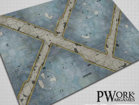 PWORK Wargames - Cyber City - Wargames Terrain Mat Online now