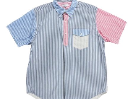 Engineered Garments Popover Shirt Multi Stripe Cheap