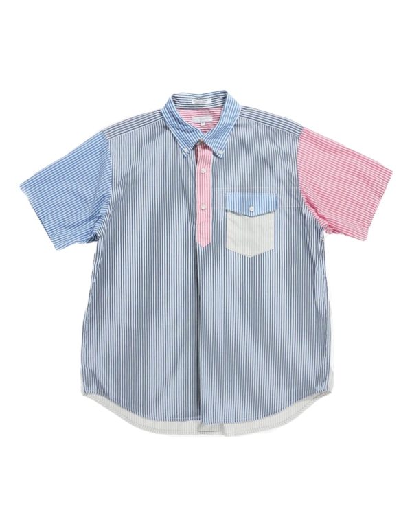 Engineered Garments Popover Shirt Multi Stripe Cheap