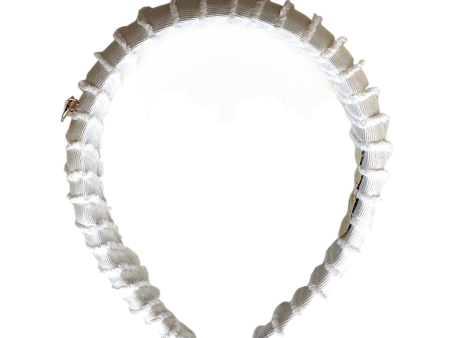 Halo Luxe Noa Fringe Headband - White Cheap