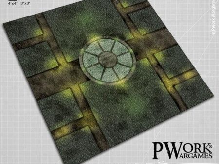 PWORK Wargames - Dark London - Wargames Terrain Mat - Pre-Order on Sale