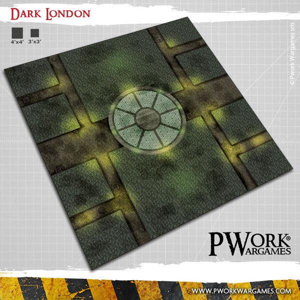 PWORK Wargames - Dark London - Wargames Terrain Mat - Pre-Order on Sale