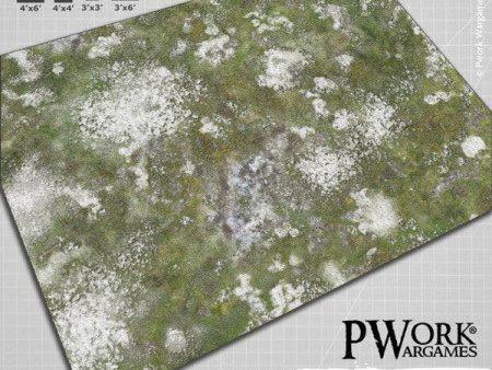 PWORK Wargames - North Pass - Wargames Terrain Mat on Sale