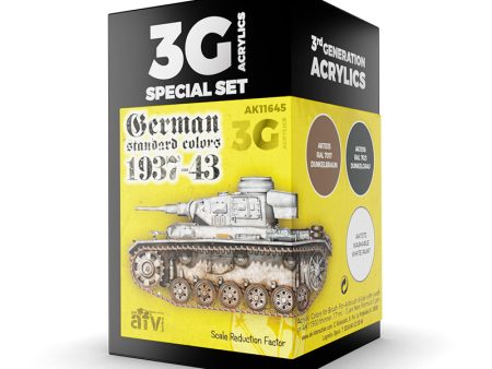 Ak Interactive - 3 Gen Acrylics - German Standard 37-44 Combo Cheap