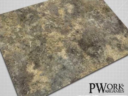 PWORK Wargames - Wasteland - Wargames Terrain Mat - Pre-Order on Sale