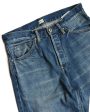 Chimala Used Dark Wash Selvedge Baggy Jeans Hot on Sale