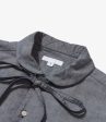 Engineered Garments Rounded Collar Grey Chambray Shirt Fashion