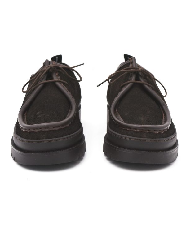 Kleman Major Dark Chocolate Suede Tyrolean Shoe Online