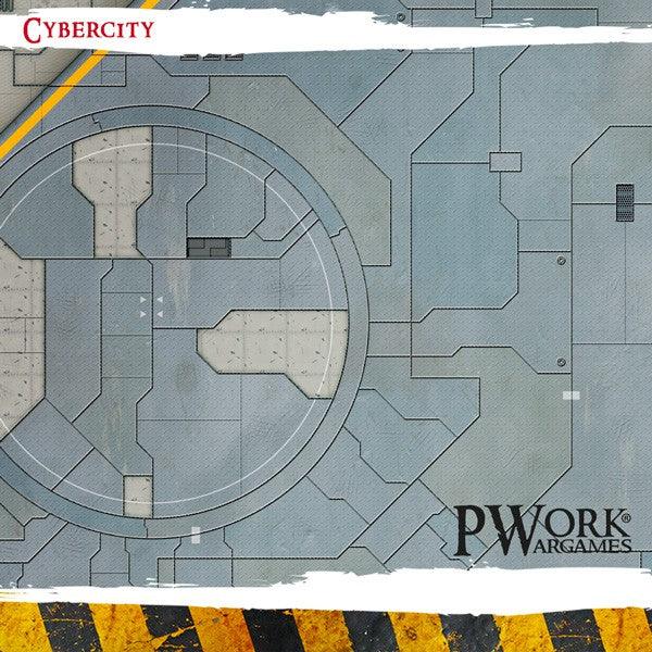 PWORK Wargames - Cyber City - Wargames Terrain Mat Online now