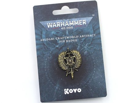 Warhammer 40,000 Aeldari Craftworld 3D Artifact Pin Fashion