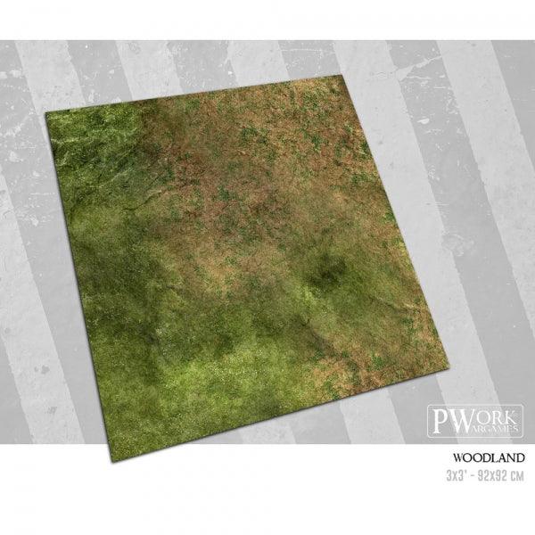 PWORK Wargames - Woodland - Wargames Terrain Mat - Pre-Order Fashion