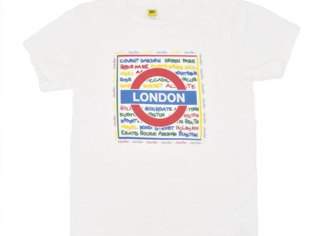 Velva Sheen White London Graphic Tee Supply