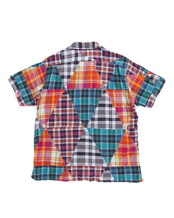 Engineered Garments Multi Patchwork Plaid Camp Shirt Sale