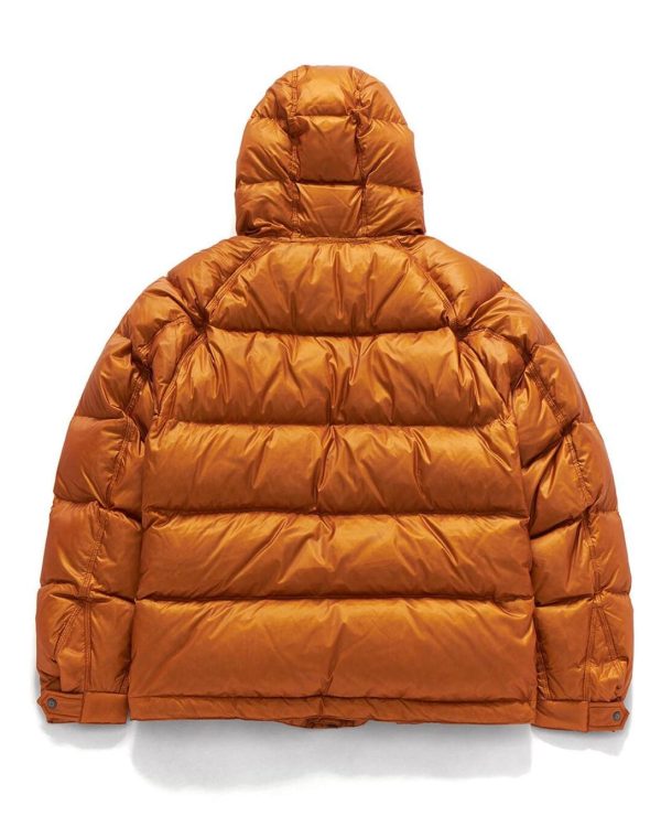 Eastlogue Orange Airborne Down Puffer Jacket For Discount