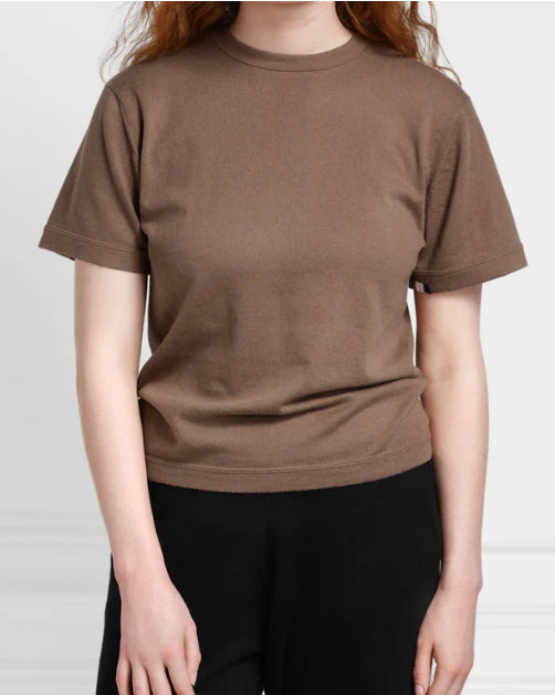 Extreme Cashmere n°268 Cuba T-shirt in Chai Hot on Sale